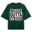 Straight Outta Don Bosco Men/Unisex Acid Wash Oversized T-Shirt in Bottle Green Color